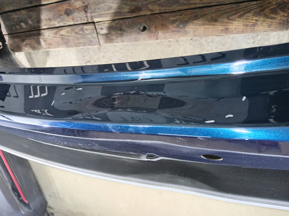 Бампер задний + юбка заднего бампера Haval F7 2 24-нв Б/У Оригинал 2804140AKN02A