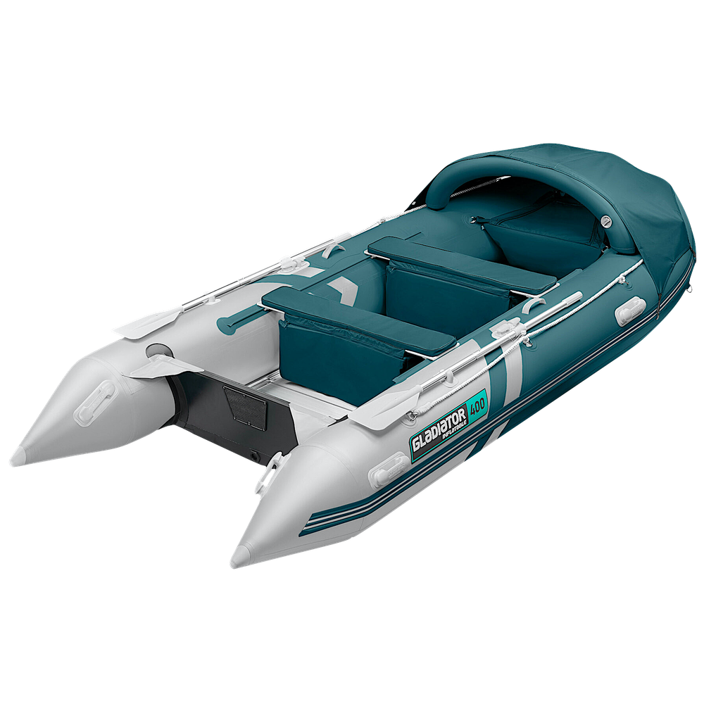 Лодка ПВХ Gladiator Active C400AL с алюминиевым полом -