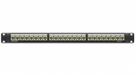 Патч-панель 19",1U,CAT5E, 24 модуля RJ45, неэкранированная