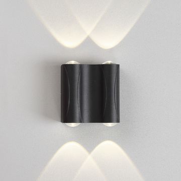 Настенный светодиодный светильник CLT 022W2 BL 4000K чёрный Crystal Lux