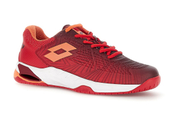 Meskie buty tenisowe Lotto Mirage 100 II SPD - grenadine red/tawny red/nectarine