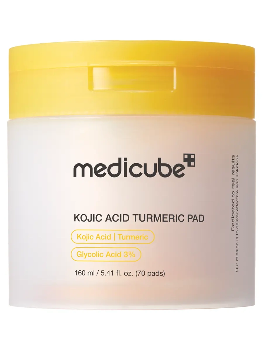 Medicube Kojic Acid Turmeric Pad отшелушивающие тонер-пэды с койевой кислотой и куркумой против пигментации