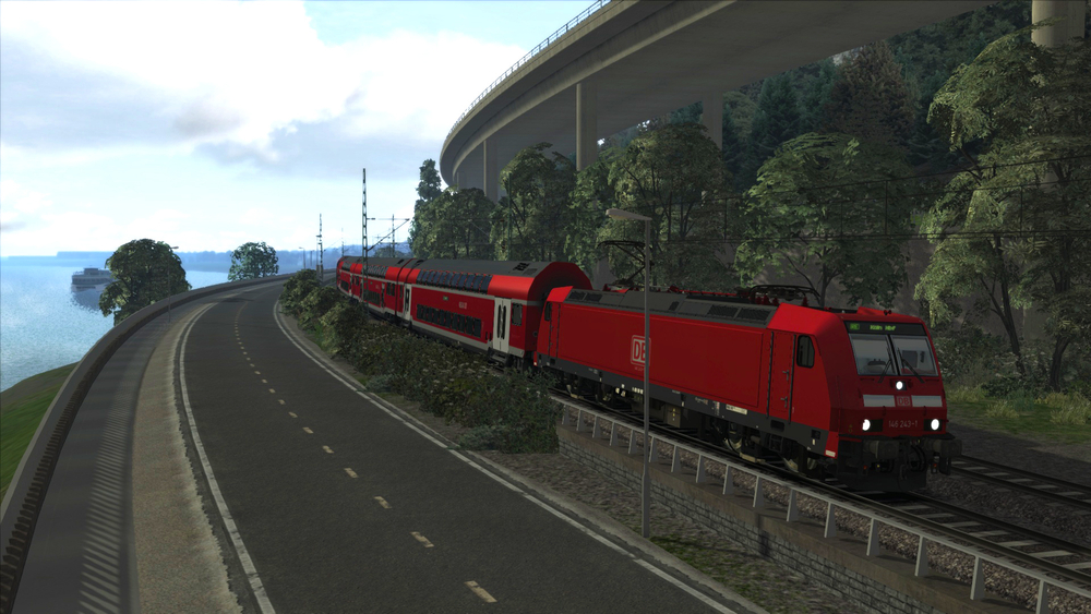 Train Simulator: West Rhine: Köln - Koblenz Route Add-On (для ПК, цифровой код доступа)