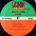 White Lion ‎– Pride (США 1987г.)
