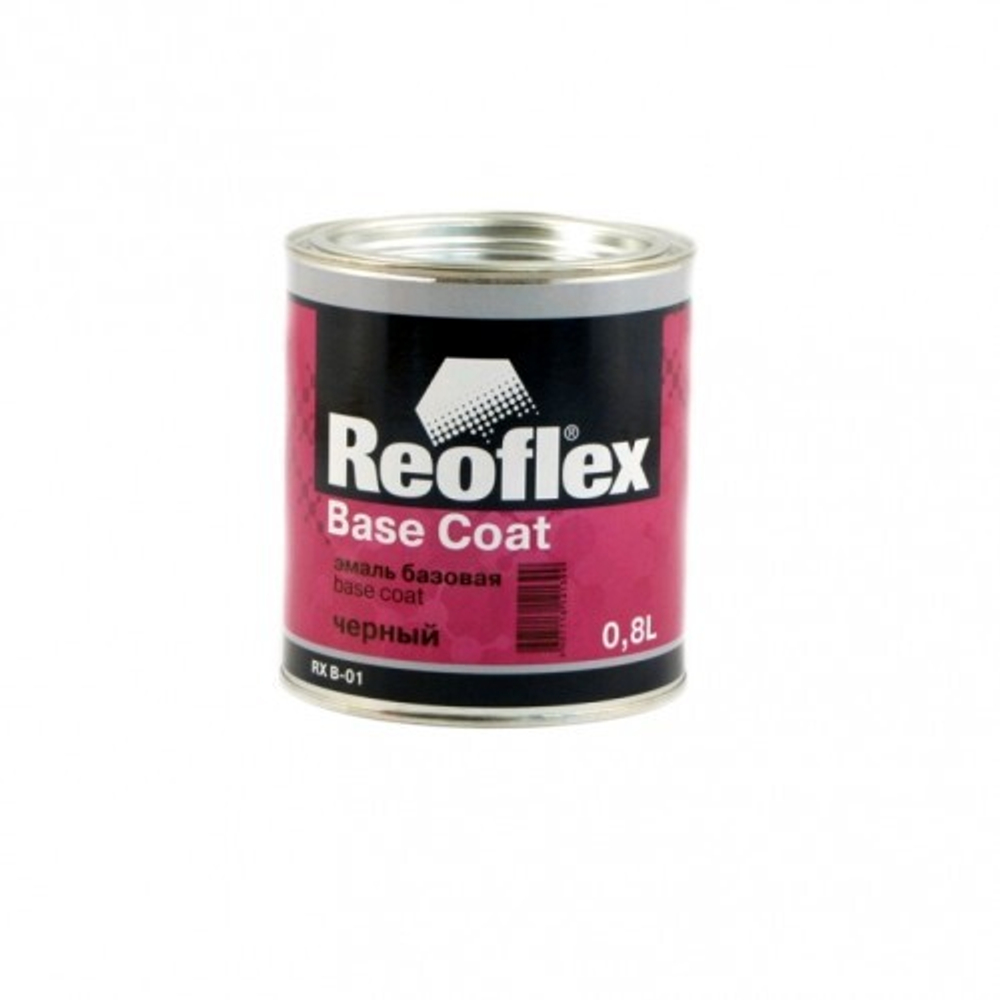 REOFLEX Автоэмаль 601 Черная 0,8кг