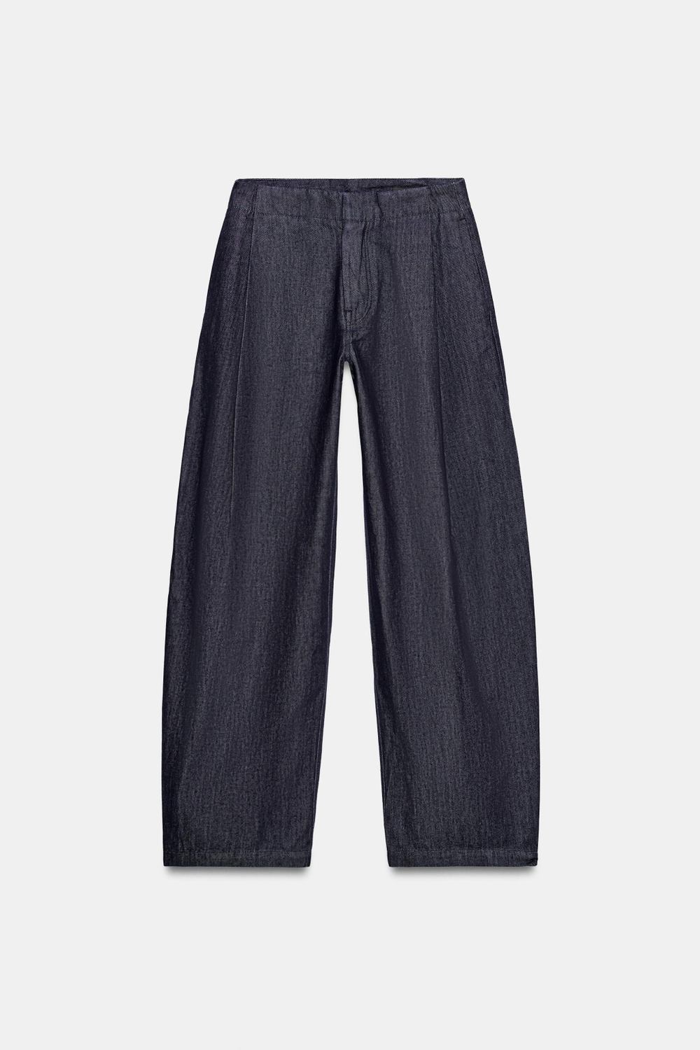 ДЖИНСЫ BARREL СО СРЕДНЕЙ ПОСАДКОЙ — ZW COLLECTION — ZARA
