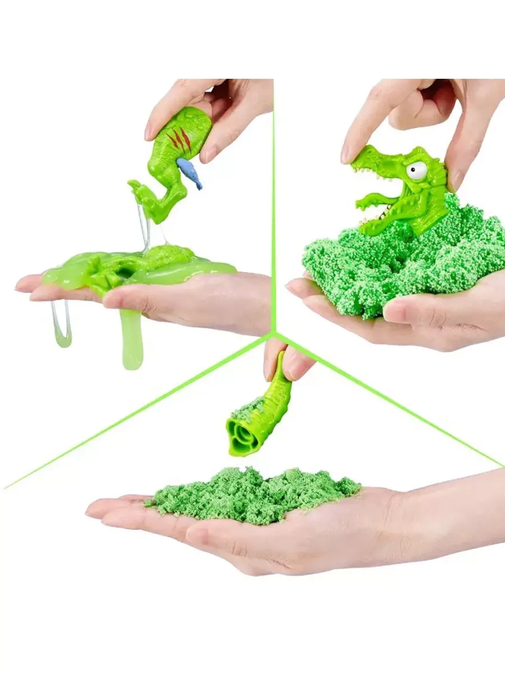 Игрушка сюрприз яйцо Зуру Smashers Jurassic Lightup Dino