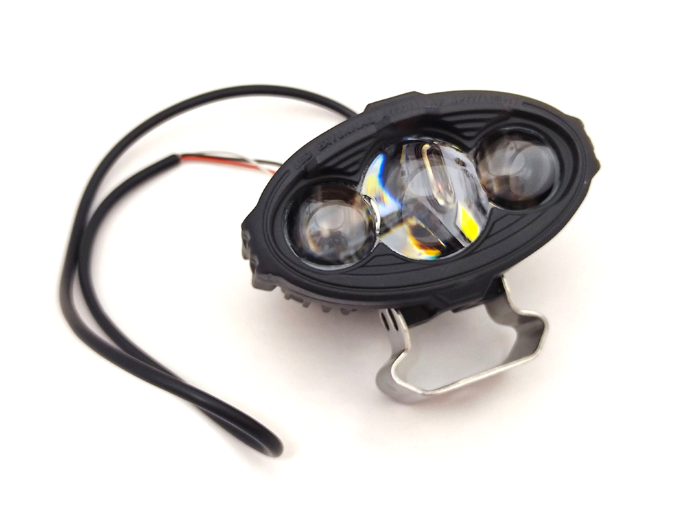 Билед модули Aozoom Y30-1 внешние (овальные), 12V, 34W/58W, универсальное крепление (комплект, 2шт)
