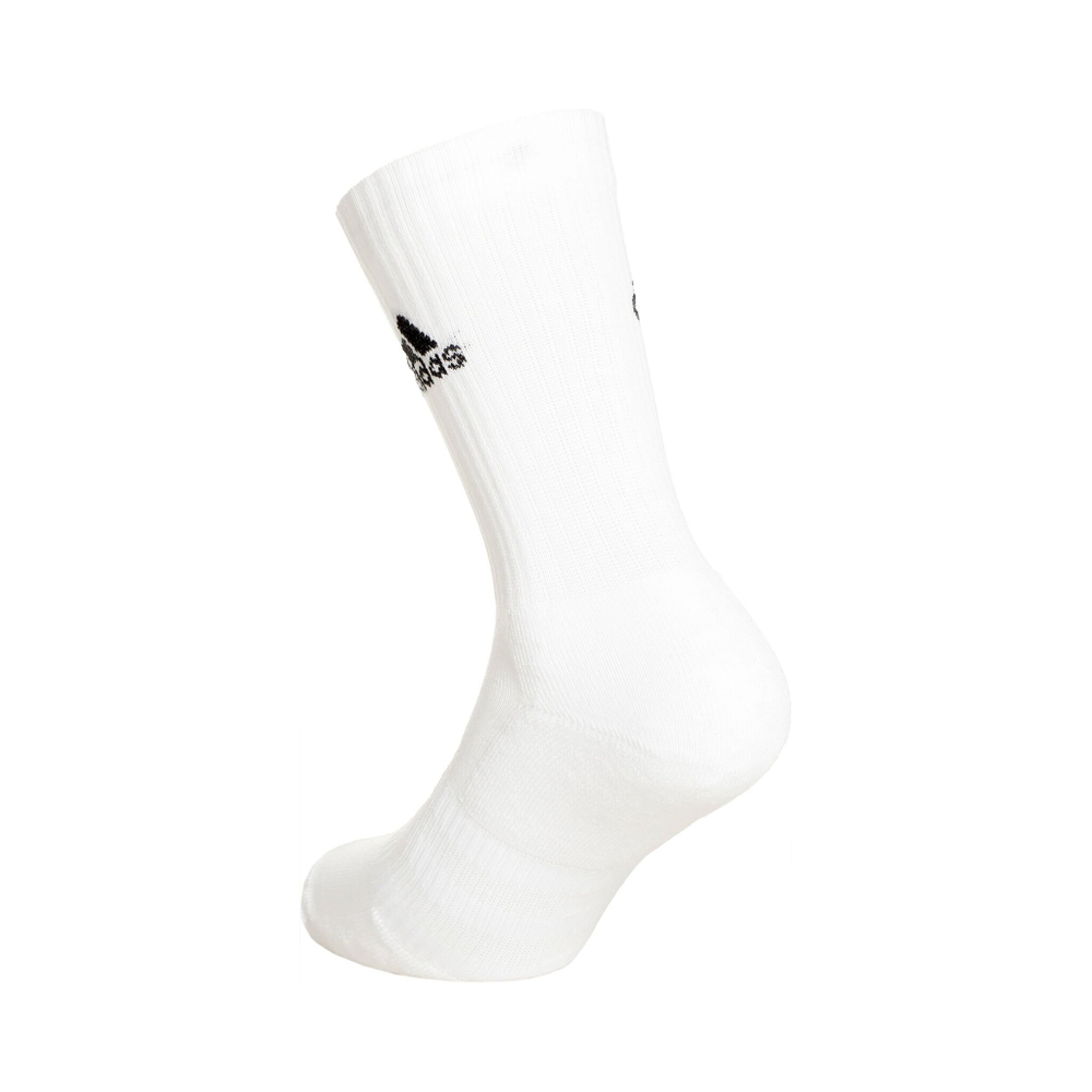 adidas Crew Sportswear Ankle Sports Socks - White, Black