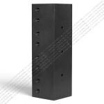 PD10-10A4-ST - Четырехместная стальная плита для гидравлических распределителей и клапанов NG10