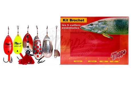 Набор Mepps Aglia Kit BROCHET