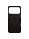 Карбоновый чехол для IPhone 17 Pro MAX with MagSafe черный квадрат (Black)