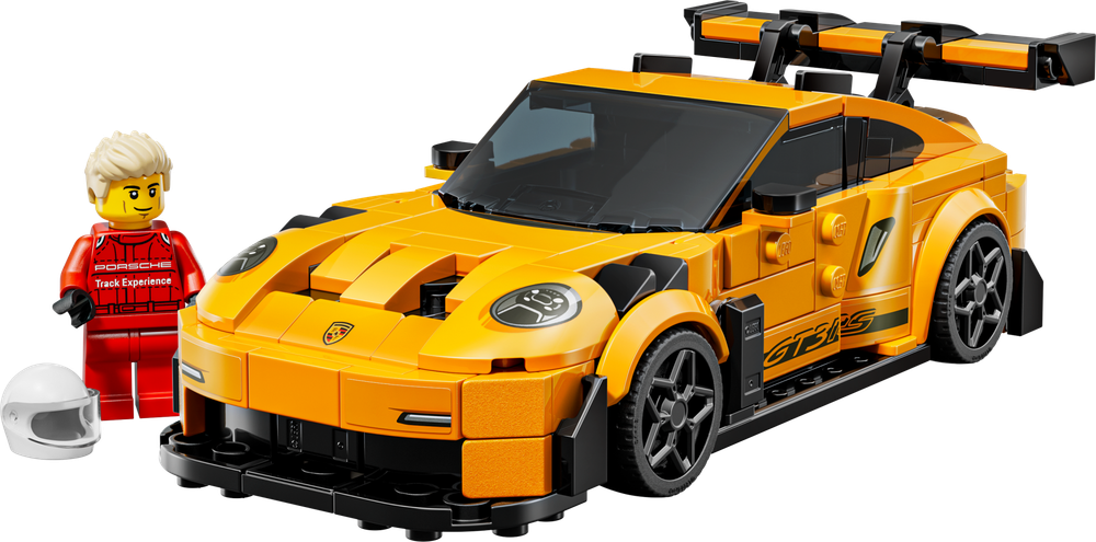 Конструктор Лего Спид Чемпионс порше 911 GT3 RS 77239 | LEGO Speed Champions Porsche 911 Super Car 348 деталей 9+