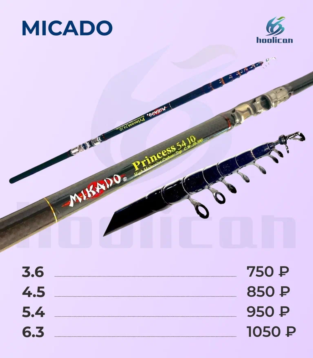 Удочка MICADO С КОЛИЦ