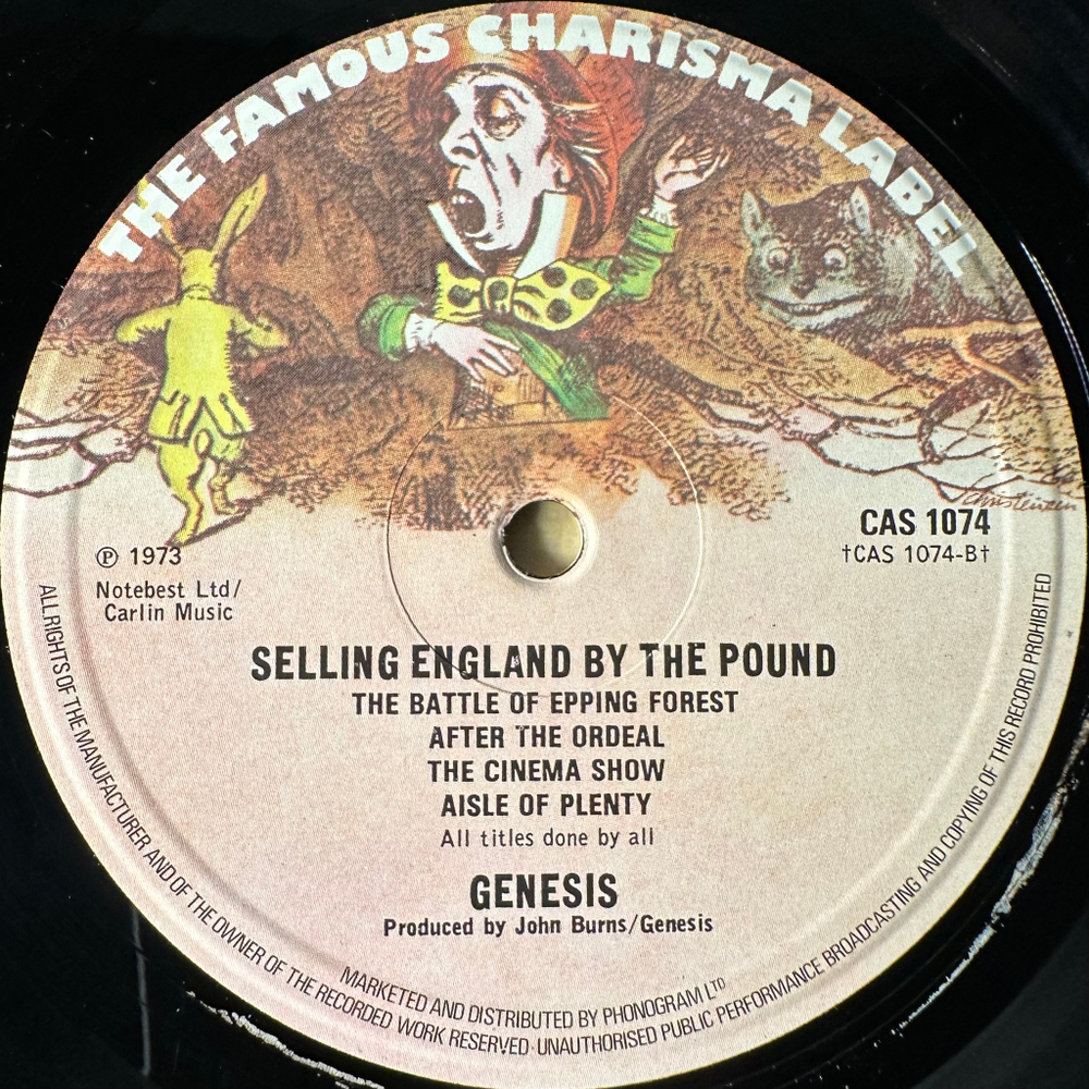 Genesis ‎– Selling England By The Pound (Англия)
