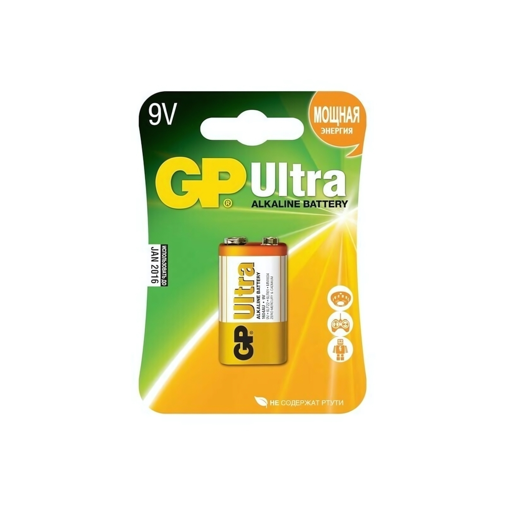 Элемент питания GP F22 LR ULTRA BL/1