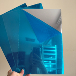 Алюминий для сублимации 0,45мм, серебро глянец