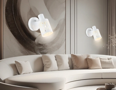 Светильник накладной TR8663 WH белый E14 max 60W 180*100*150