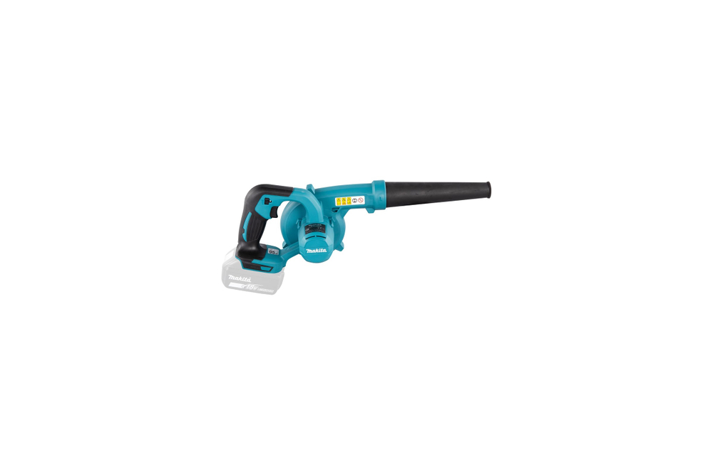 Воздуходув аккумуляторный Makita LXT 18В, 3 скорости, 3,1 м³/мин, 80 м/с, коротка насадка DUB185Z
