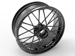 D-X-RBSB R6.00X17 54 PIN TITANIUM REAR SPORT WHEEL