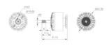 T-Motor Velox V3115 KV400 Cinematic, 6-12S, 9-11"