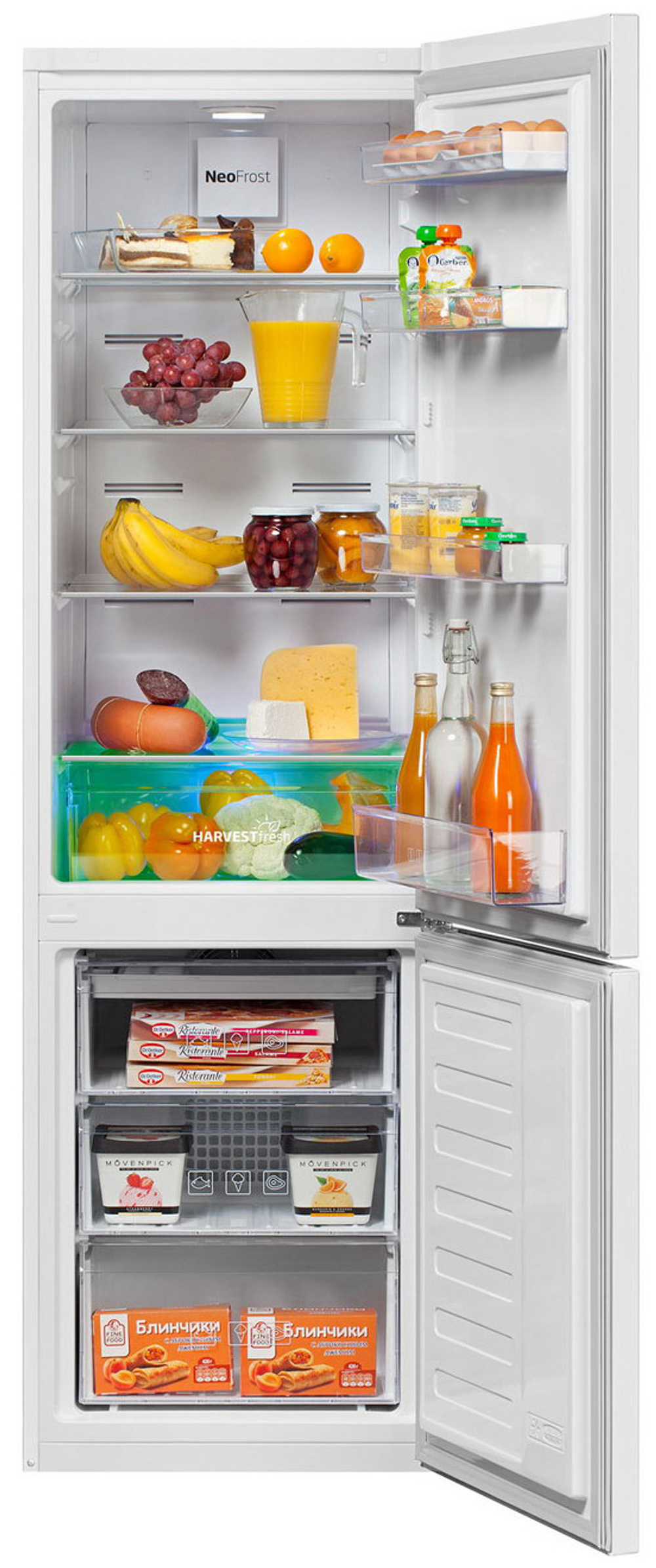 Двухкамерный холодильник Beko RCNK 310E20VW