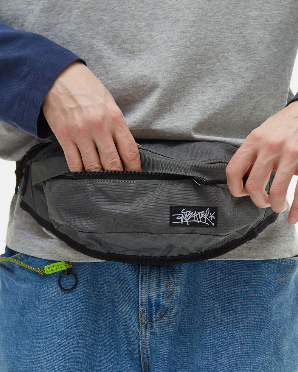 Поясная сумка Anteater Minibag Темно-серый