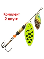 Блесна вертушка DOUBLE LONG 16,0g, № 1 + № 3, DUL-01