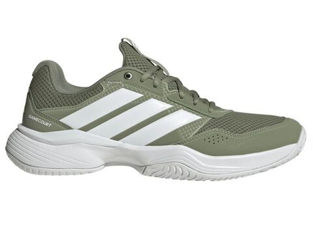 Теннисные кроссовки Adidas GameCourt 3 M - tent green/white/white
