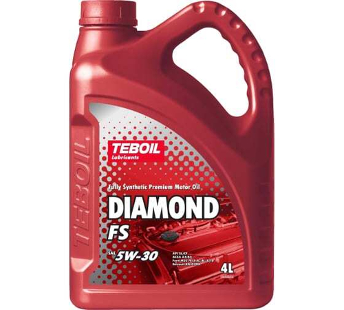 Масло TEBOIL Diamond 5W30 SL/CF A3/B4 (4л) синтетика