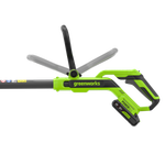 Триммер аккумуляторный Greenworks ST3002, 24V, 30 см, c 1хАКБ 2Ач и ЗУ (ST3002UA)