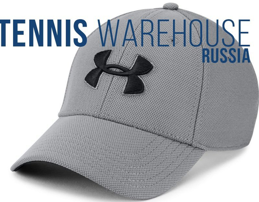 Теннисная кепка Under Armour Blitzing 3.0 Cap Men - серый