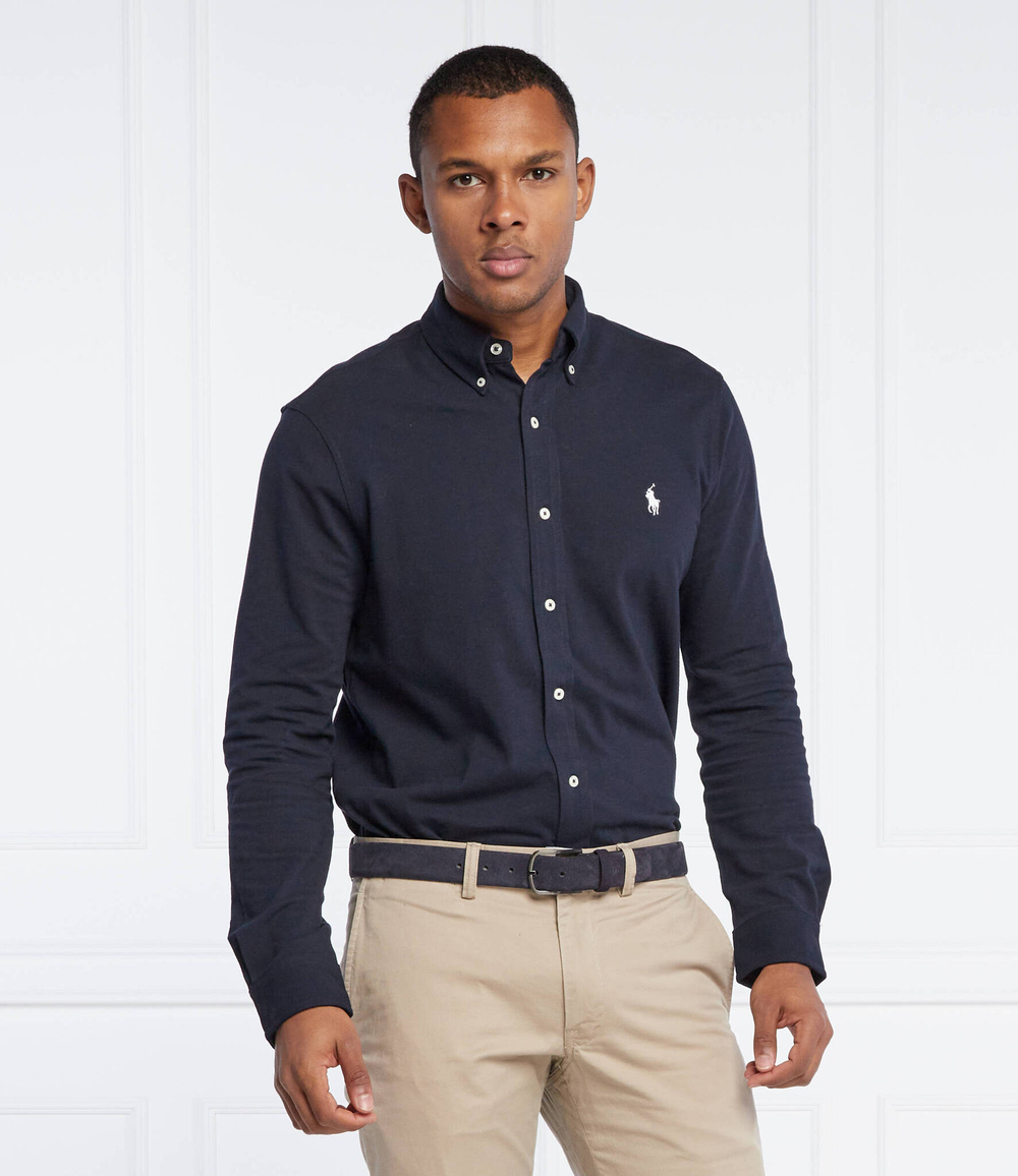 рубашка POLO RALPH LAUREN - темно-синий(710654408)
