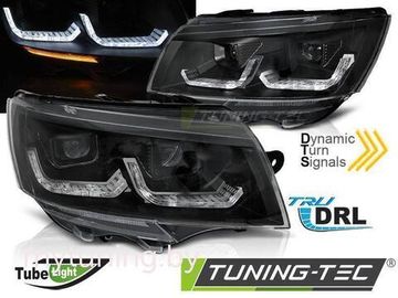 Фары передние BLACK DRL SEQ для VW T6.1 20-