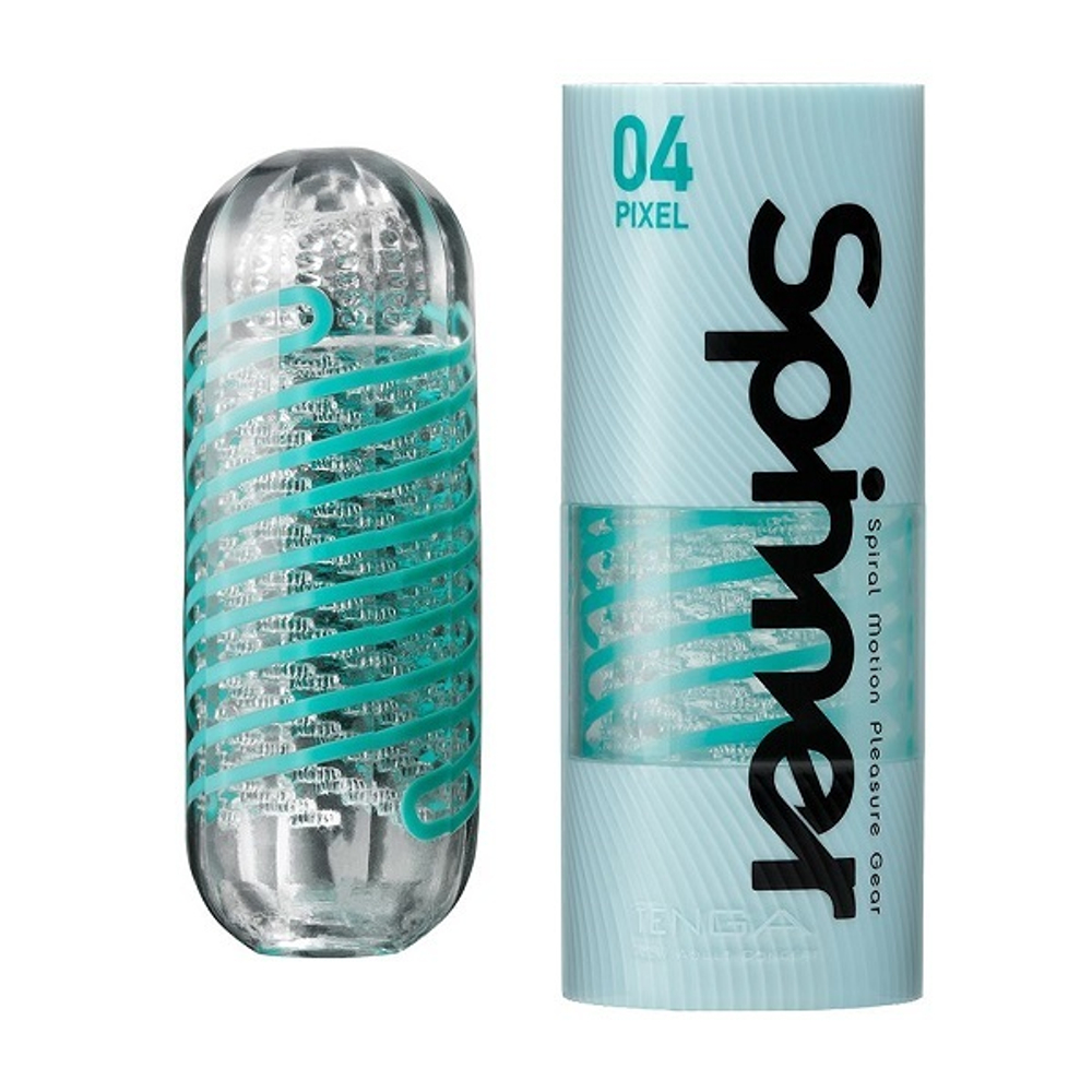Мастурбатор 14см Tenga Spinner Pixel SPN-004