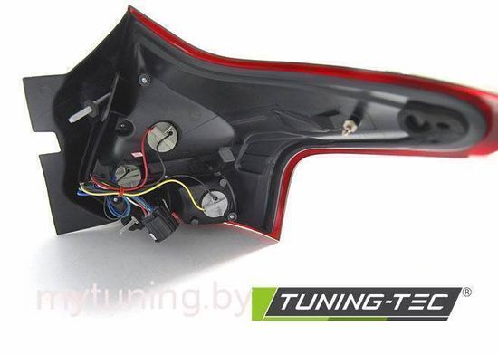 Задние фонари для Ford Focus III 5D (11-14) LED Red Crystal