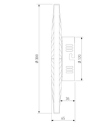 Настенный светодиодный светильник Eurosvet Kreis 101002 LED