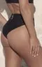 1215/2-B LOU LIGHT BLACK Трусы бразильяно