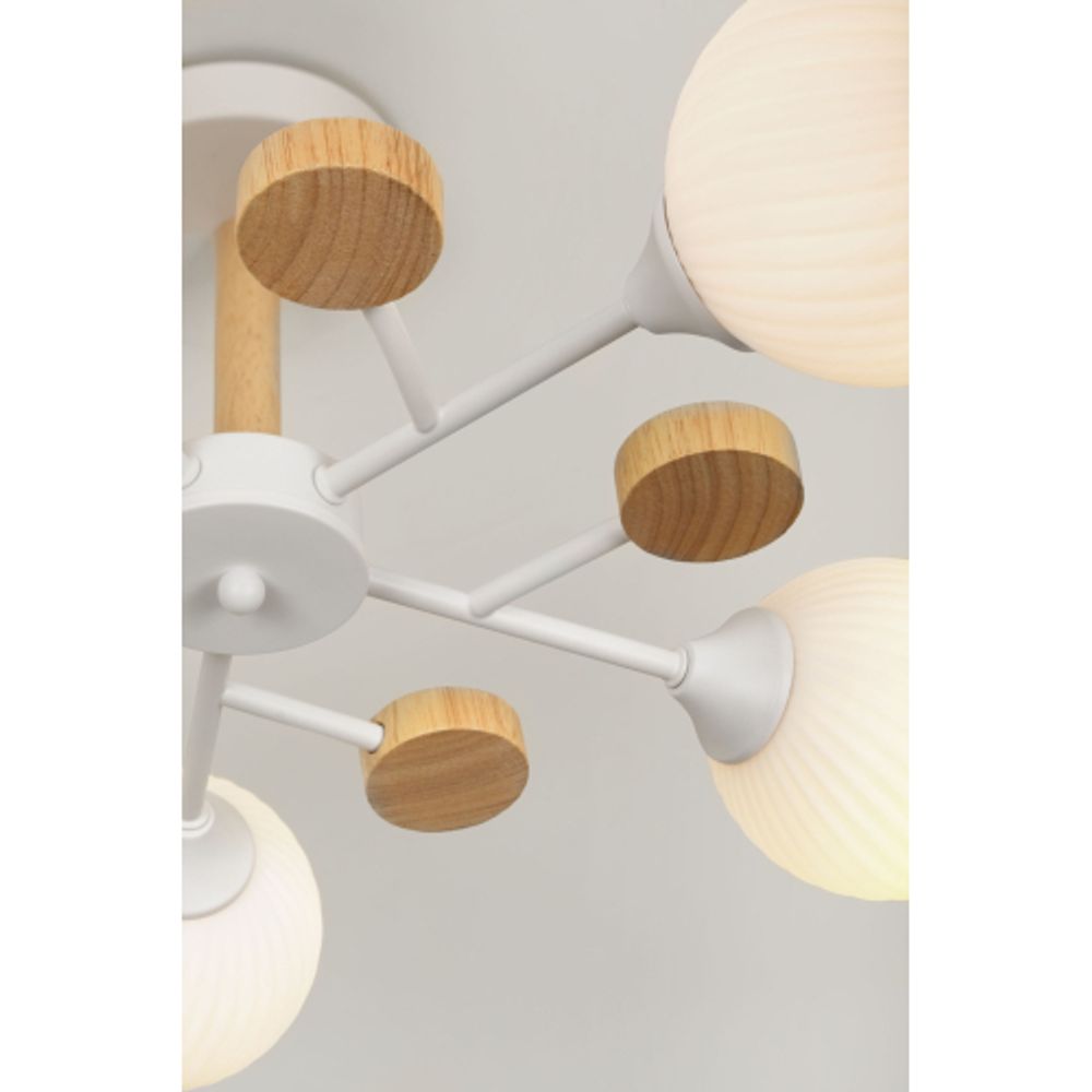 Люстра Rivoli Chiara 9180-305 5 х Е27 60 Вт модерн | Rivoli