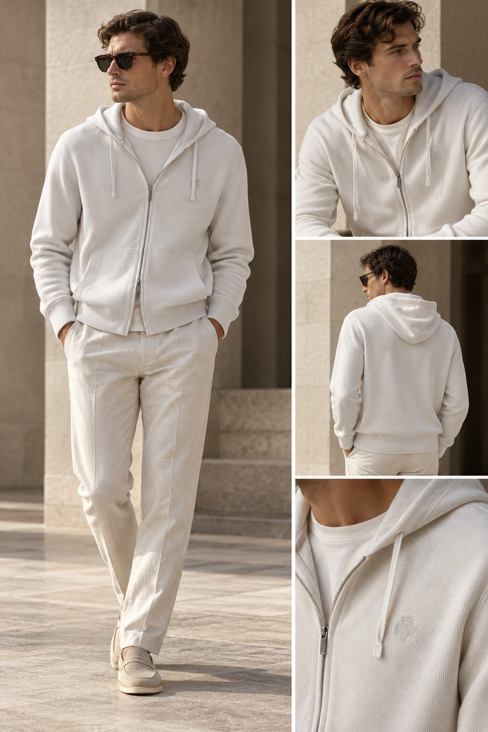 Хлопковая толстовка Loro Piana, l