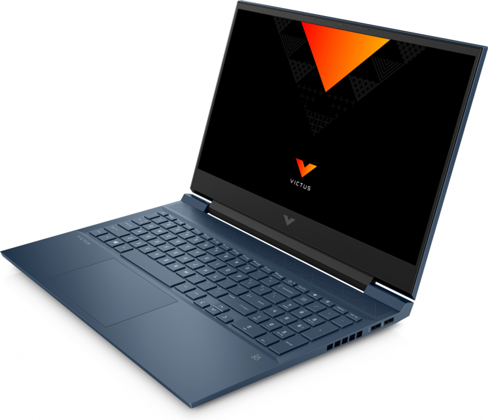 Ноутбук HP Victus 16-e0085ur (4E1S8EA) Blue AMD Ryzen 7-5800H/16G/512G SSD/16.1" FHD IPS 144Hz AG/NV RTX3050 4G/WiFi/BT/DOS