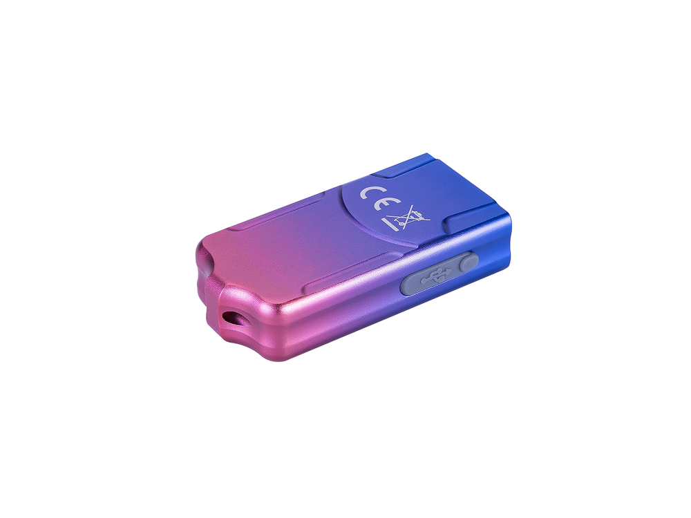 Фонарь-брелок Fenix E03R V2.0 голубой