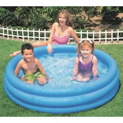 Бассейн надувной круглый 147*33 см Crystal Blue Intex (58426NP)