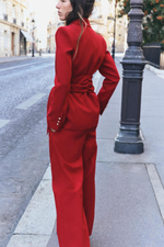 БЛЕЙЗЕР С ПОЯСОМ И ПРЯЖКОЙ — ZARA