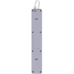 Удлинитель с сетевым фильтром Defender DFS 141, белый, 4розетки, USB+TypeC, 1.5 м.