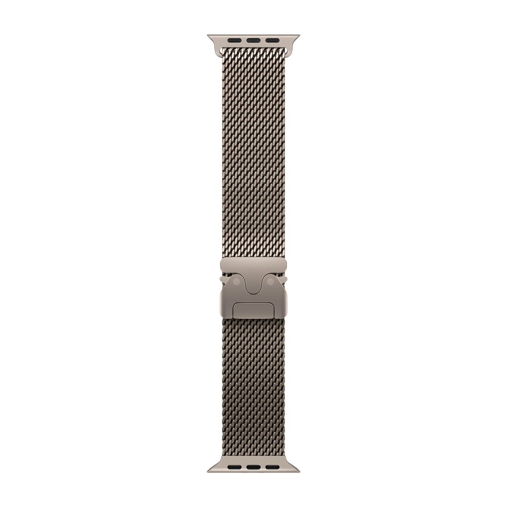 Умные часы Apple Watch Ultra 3 (2025) GPS + Cellular, 49mm, Natural Titanium Case with Natural Titanium Milanese Loop, M