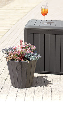Пластиковый сундук Prosperplast Boxe Board 290 л anthracite