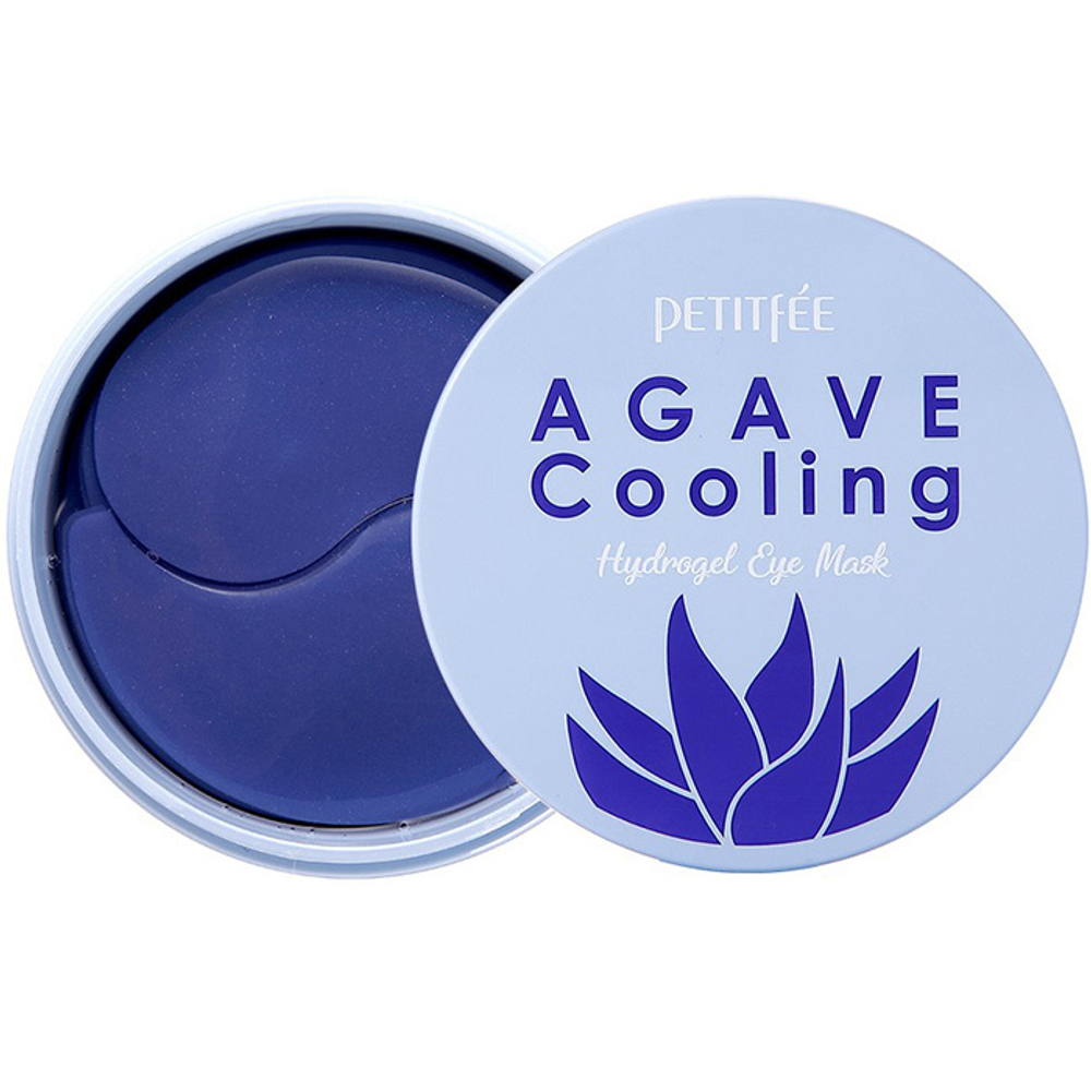 Охлаждающие гидрогелевые патчи с экстрактом агавы Petitfee Agave Cooling Hydrogel Eye Mask