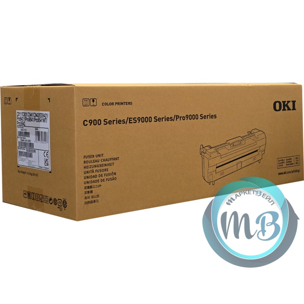 Фьюзер (печка) Oki 45531113 для C911/C931/Pro9431/Pro9541/Pro9542 (150K)