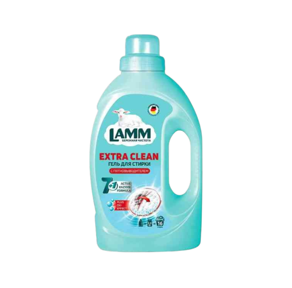 Lamm Средство для стирки жидкое с пятновыводителем 1,04л